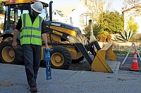 Услуги по поиску кабеля и труб в земле и утечки тепла